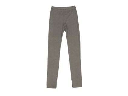 Dámské legíny merino/hedvábí JOHA hnědé