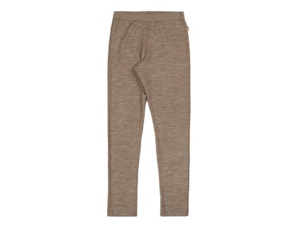 Dětské legíny merino/hedvábí JOHA - béžový melír