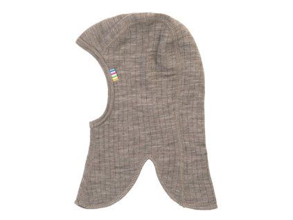 Merino kukla dvouvrstvá Joha basic hnědá