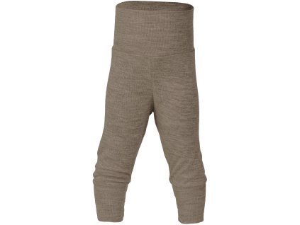 Rostoucí kalhoty merino/hedvábí Engel oříškové
