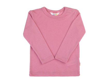 Merino triko dlouhý rukáv JOHA sladce růžová