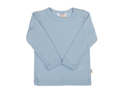 Merino triko dlouhý rukáv JOHA nebesky modrá