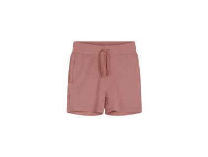 Šortky BAMBUS Hust and claire - starorůžové