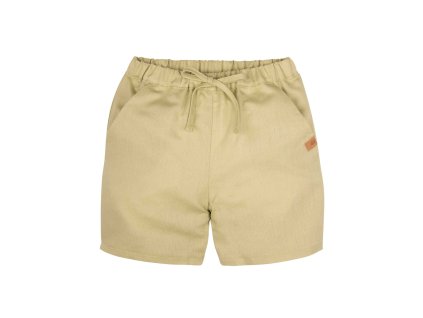 Šortky LEN/BAVLNA Pure - šalvějová