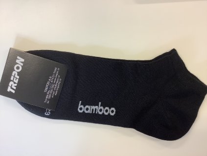 Ponožky z bambusové viskózy MANGO černá