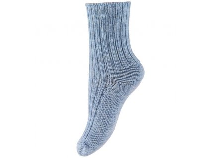 Silné merino ponožky JOHA sv.modré