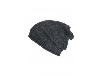 Čepice mpDenmark merino/kašmír Copenhagen Beanie dětská tm. šedá