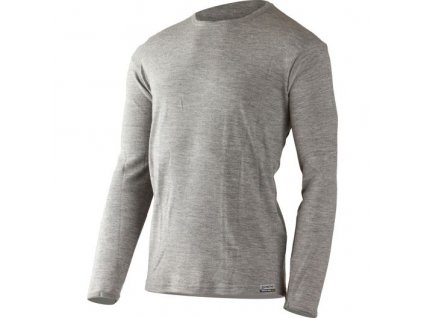 Pánské merino triko Lasting BELO šedé