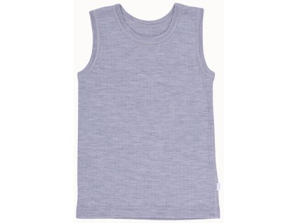 Dětské tílko 100% merino JOHA šedé