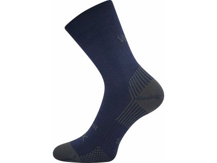 Dospělé tenké merino ponožky Voxx Optimus - tm.modrá