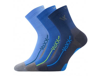 Dětské barefoot ponožky Voxx Barefootik bavlna - mix modrá- 1 pár
