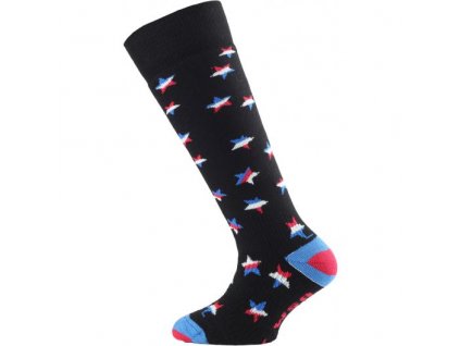 Lyžařské ponožky Lasting hvězdy