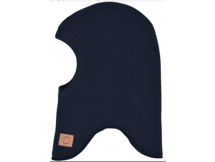 Merino kukla teplá Mikk-line merino fleece hladká tm. modrá