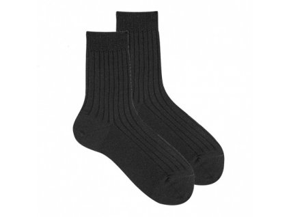 Dámské ponožky Condor Merino - černé