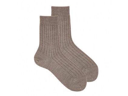 Dámské ponožky Condor Merino - béžové