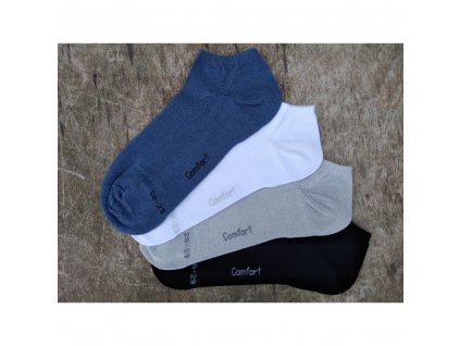 Pánské nízké bavlněné ponožky TREPON- Optimal