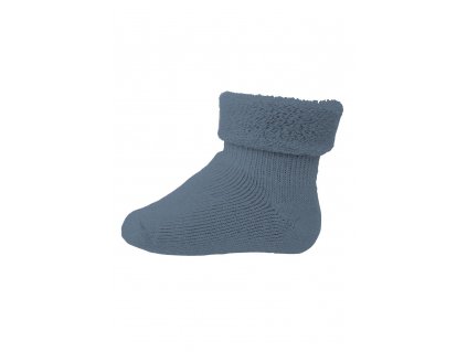 Merino froté ponožky mpDenmark 80% modré