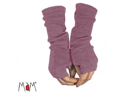 MaM ManyMonths Fingerless Mittens vintagePink L