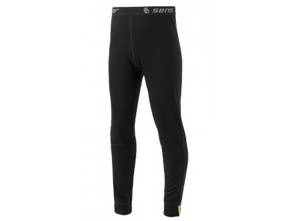 Dětské spodky Sensor merino DF dvouvrstvé - černá