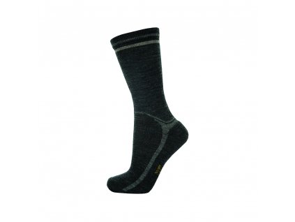 Merino ponožky Janus zesílené dospělé šedé