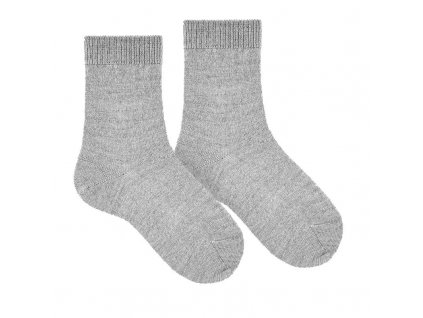 merino wool short socks plain stitch lead