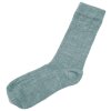 Tenké merino ponožky JOHA žebrované mint