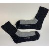 Merino dospělé barefoot ponožky Minimol tenké - šedá