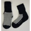 Merino dospělé barefoot ponožky Minimol zesílené - šedá