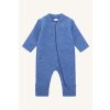 Zimní overal merino fleece jeden zip bez kapuce Hust and Claire - jeans