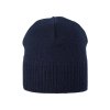 Merino čepice beanie hladká Pure Pure - tm. modrá