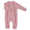 Merino zimní overal JOHA růžový basic