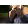 Handschuhe aus Yakwolle, yakbraun