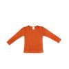 Triko merino/hedvábí Cosilana dl. rukáv oranžové