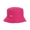 Dětský lněný klobouk Pure Pure - magenta