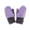 Rukavice/palčáky vařená vlna iobio levandule