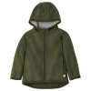 Merino bundička s kapucí na ZIP Disana - olive
