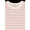Set tričko a šortky bambus Hust and Claire - růžový pruh