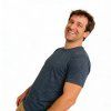 T Shirtherren anthrazit merinowolle seide1