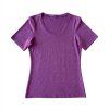Glueckskind t shirt zwetschke Damen