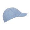 Letní kšiltovka bavlněná - sv.džínová