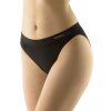 Dámské bambusové kalhotky Gina s úzkým bokem černé