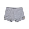 Chlapecké trenýrky/ boxerky merino basic šedé