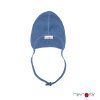 Manymonths merino čepička zavazovací Cosmos blue