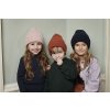 Čepice mpDenmark kašmír/merino Stockholm beanie dětská modrá
