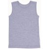 Dětské tílko 100% merino JOHA šedé