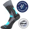 Dětské froté merino ponožky Voxx Vision - sv. šedé