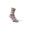Silné vlněné ponožky Bunt - barevný proužek