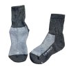 Merino barefoot ponožky dětské Minimol zesílené - šedá