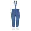 Dětské merino legíny s kšandami Condor - jeans