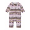 Dětský pletený overal merino Reima Moomin mysig-Lavender Grey